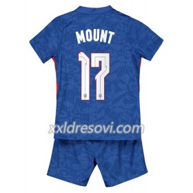 Engleska Mount 17 Drugi Dječji Komplet Dresovi za Nogomet Euro 2020 (+ kratke hlače)